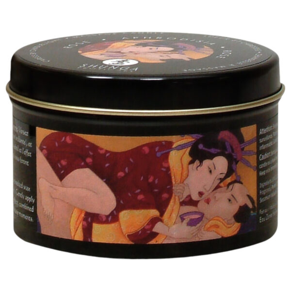 Shunga tělová svíčka - afrodiziakum - růže (170 ml)