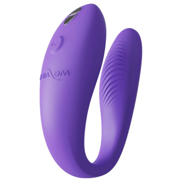 We-Vibe Sync Go - chytrý pár vibrátor s akumulátorem (fialový)