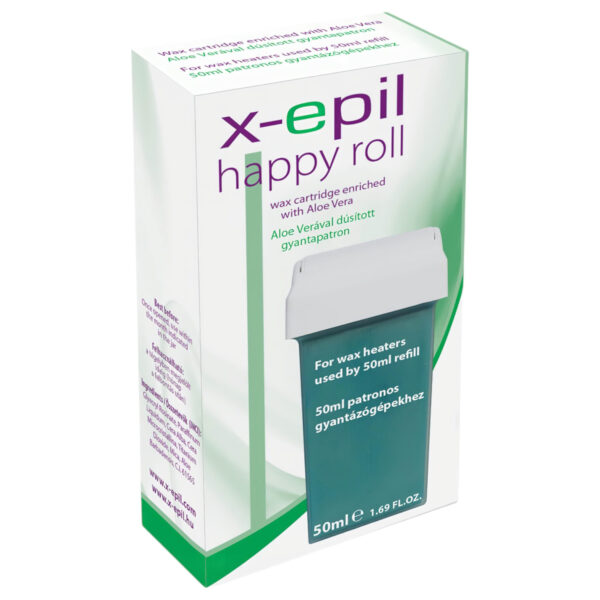 X-Epil Happy Roll aloe vera depilační kazeta (50ml)