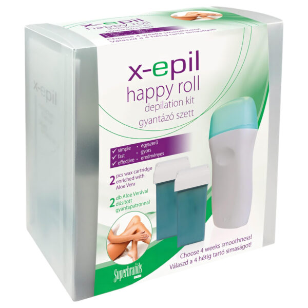 X-Epil Happy - vosk sada pro epilaci