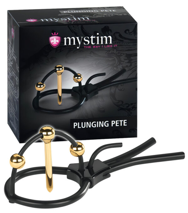 mystim Plunging Pete - elektro stimulátor pro penis